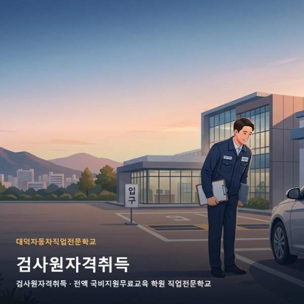 검사원자격취득