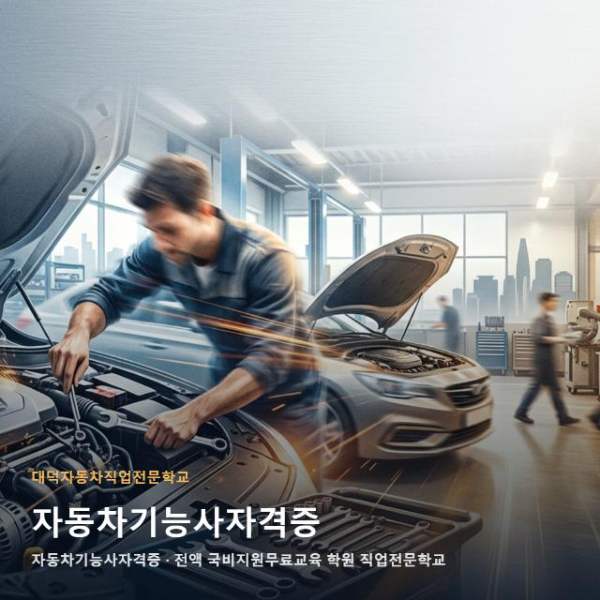 자동차기능사자격증