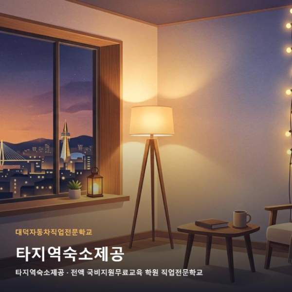 타지역숙소제공